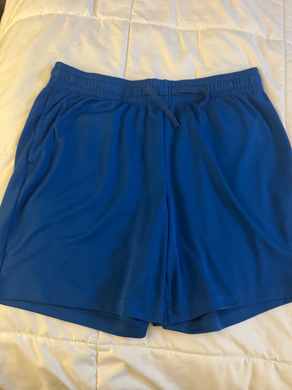 Men's Blue Athletic Tek Gesr Drawstring Shorts